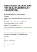 NYS EMT WRITTEN EXAM CONCEPT REVIEW&NewLine;GUIDE 2026 CLINICAL DECISION MAKING&NewLine;AND EMS PROTOCOLS&NewLine;