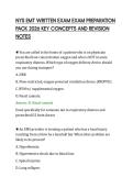 NYS EMT WRITTEN EXAM EXAM PREPARATION&NewLine;PACK 2026 KEY CONCEPTS AND REVISION&NewLine;NOTES