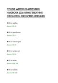 NYS EMT WRITTEN EXAM REVISION&NewLine;HANDBOOK 2026 AIRWAY BREATHING&NewLine;CIRCULATION AND PATIENT ASSESSMEN