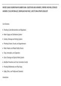 RHODE ISLAND JOURNEYMAN PLUMBER EXAM&ndash; QUESTIONS AND ANSWERS &vert; VERIFIED AND WELL DETAILED&NewLine;ANSWERS &vert; PLUS RATIONALES &vert; DOWNLOAD AND PASS &vert; LATEST EXAM UPDATE 2026&sol;2027