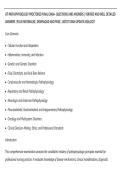 ATI PATHOPHYSIOLOGY PROCTORED FINAL EXAM&ndash; QUESTIONS AND ANSWERS &vert; VERIFIED AND WELL DETAILED&NewLine;ANSWERS &vert; PLUS RATIONALES &vert; DOWNLOAD AND PASS &vert; LATEST EXAM UPDATE 2026&sol;2027