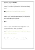NSC Defensive Driving Course EXAM 2026 Questions and Answers&excl; 100&percnt; CORRECT ANSWERS ALREADY RATED A&plus;