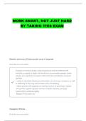 NR 569 DIFFERENTIAL DIAGNOSIS IN ACUTE CARE MIDTERM QUESTIONS AND CORRECT ANSWERS
