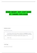 NR 569 DIFFERENTIAL DIAGNOSIS IN ACUTE CARE MIDTERM QUESTIONS AND CORRECT ANSWERS