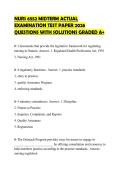 NURS 6552 MIDTERM ACTUAL&NewLine;EXAMINATION TEST PAPER 2026&NewLine;QUESTIONS WITH SOLUTIONS GRAD