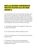 NURS 6552 MIDTERM COMPREHENSIVE&NewLine;PRACTICE SOLUTION 2026 TEST BANK&NewLine;GRADED A&plus;