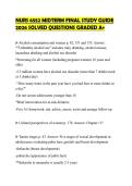 NURS 6552 MIDTERM FINAL STUDY GUIDE&NewLine;2026 SOLVED QUESTIONS GRADED A&plus;