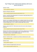 Top 75 Drugs Gastric Antisecretories Questions with Correct&NewLine;Answers &lpar;Grade A&plus;&rpar;