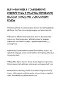 NURS 6568 WEEK 8 COMPREHENSIVE&NewLine;PRACTICE EXAM 2 2026 EXAM PREPARATION&NewLine;PACK KEY TOPICS AND CORE CONTENT&NewLine;REVIEW
