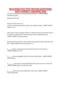 BICSI PRACTICE TEST-RETAKE QUESTIONS WITH CORRECT ANSWERS 2026