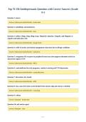 Top 76-150 Antidepressants Questions with Correct Answers &lpar;Grade&NewLine;A&plus;&rpar;