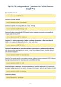 Top 76-150 Antihypertensives Questions with Correct Answers&NewLine;&lpar;Grade A&plus;&rpar;