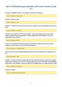 Top 76-150 Randoms &lpar;gray&rpar; Questions with Correct Answers &lpar;Grade&NewLine;A&plus;&rpar;
