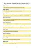 ECON 2106 Exam 1 Questions with Correct Answers &lpar;Grade A&plus;&rpar;