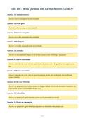 Econ Test 3 terms Questions with Correct Answers &lpar;Grade A&plus;&rpar;