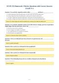 ECON 252 Homework 2 Review Questions with Correct Answers&NewLine;&lpar;Grade A&plus;&rpar;