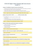 ECON 252 Chapter 1 Review Questions with Correct Answers&NewLine;&lpar;Grade A&plus;&rpar;