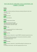 EXST 2201-EXAM 1 UPDATED ACTUAL QUESTIONS AND&NewLine;CORRECT ANSWERS