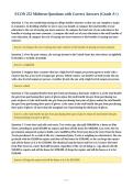 ECON 252 Midterm Questions with Correct Answers &lpar;Grade A&plus;&rpar;