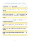 ECON 252 CH 12 Questions with Correct Answers &lpar;Grade A&plus;&rpar;