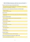 EME 105 Midterm Questions with Correct Answers &lpar;Grade A&plus;&rpar;