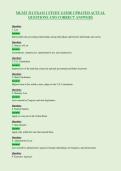 MGMT 311 EXAM 1 STUDY GUIDE UPDATED ACTUAL&NewLine;QUESTIONS AND CORRECT ANSWERS