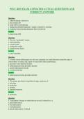 PSYC 4035 EXAM 4 UPDATED ACTUAL QUESTIONS AND&NewLine;CORRECT ANSWERS