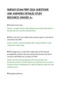 NURS611 EXAM PREP 2026 QUESTIONS&NewLine;AND ANSWERS DETAILED STUDY&NewLine;RESOURCE GRADED A&plus;