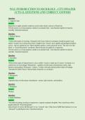 WGU INTRODUCTION TO SOCIOLOGY - C273 UPDATED&NewLine;ACTUAL QUESTIONS AND CORRECT ANSWERS