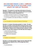 NCC EFM EXAM VERSION 1&comma;2 AND 3 - COMPLETE&NewLine;QUESTIONS AND DETAILED SOLUTIONS LATEST&NewLine;UPDATE THIS YEAR JUST RELEASED