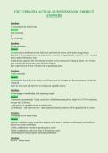 CICT UPDATED ACTUAL QUESTIONS AND CORRECT&NewLine;ANSWERS