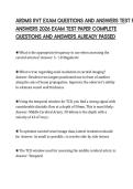 ARDMS RVT EXAM QUESTIONS AND ANSWERS TEST PAPER COMPLETE&period;pdf&NewLine;&NewLine;
