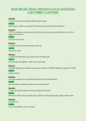 EXED 200 JMU FINAL UPDATED ACTUAL QUESTIONS&NewLine;AND CORRECT ANSWERS