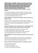 CHEM 219 Module 1 2026&sol;2027 &vert; Portage Learning Principles of Organic Chemistry Module 1 Exam Prep&comma; Study Guide&comma; Practice Questions with Answers & Rationales&comma; Atomic Structure&comma; Valence Electrons&comma; Lewis Structures&comma; Chemical Bonding&comma; Electronegativity&comma; Forma