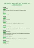PBH 101 EXAM 3 UPDATED ACTUAL QUESTIONS AND&NewLine;CORRECT ANSWERS