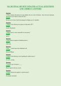 MA 303 FINAL REVIEW UPDATED ACTUAL QUESTIONS&NewLine;AND CORRECT ANSWERS