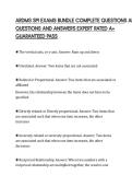 ARDMS SPI EXAMS BUNDLE COMPLETE QUESTIONS AND ANSWERS EXPERT RATED&period;pdf&NewLine;&NewLine;
