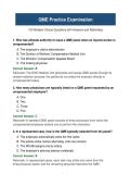 QME Practice Exam &mdash; 120 Questions with Answers & Rationales