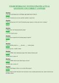UH 60M HYDRAULIC SYSTEM UPDATED ACTUAL&NewLine;QUESTIONS AND CORRECT ANSWERS