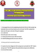 NR 509 &sol; NR509 Advanced Physical Assessment &NewLine;Midterm Exam &NewLine;Questions with Verified Answers - Chamberlain