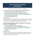DAU Contracting Certification Practice Exam