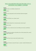FINAL EXAM REVIEW POLS 403 UPDATED ACTUAL&NewLine;QUESTIONS AND CORRECT ANSWERS