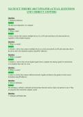 IGCSE ICT THEORY &lpar;0417 UPDATED ACTUAL QUESTIONS&NewLine;AND CORRECT ANSWERS