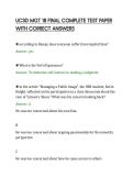 UCSD MGT 18 FINAL COMPLETE TEST PAPER&NewLine;WITH CORRECT ANSWERS