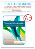 Test Bank For Lehne&rsquo;s Pharmacotherapeutics For Advanced Practice Nurses And Physician Assistants&comma; 2nd Edition by Jacqueline Burchum&semi; Laura D&period; Rosenthal&vert;9780323598125&vert; All Chapters LATEST