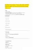 Certified Penetration Testing Specialist &lpar;CPTS&rpar; Practical Notes & Protocol Enumeration Guide &lpar;Volume 1&rpar;