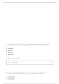 THE ASSOCIATE CET STUDY GUIDE QUESTIONS WITH CORRECT ANSWERS