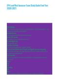 EPA Lead Risk Assessor Exam Study Guide&period;Final Test 20262027&period;&NewLine;