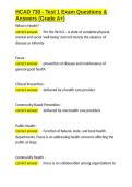 HCAD 730 - Test 1 Exam Questions & Answers &lpar;Grade A&plus;&rpar;&period;docx&NewLine;&NewLine;