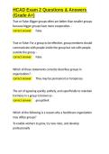 HCAD Exam Bundle With 100&percnt; Correct Answers 2025
